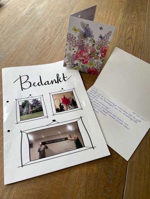 Bedankkaartje